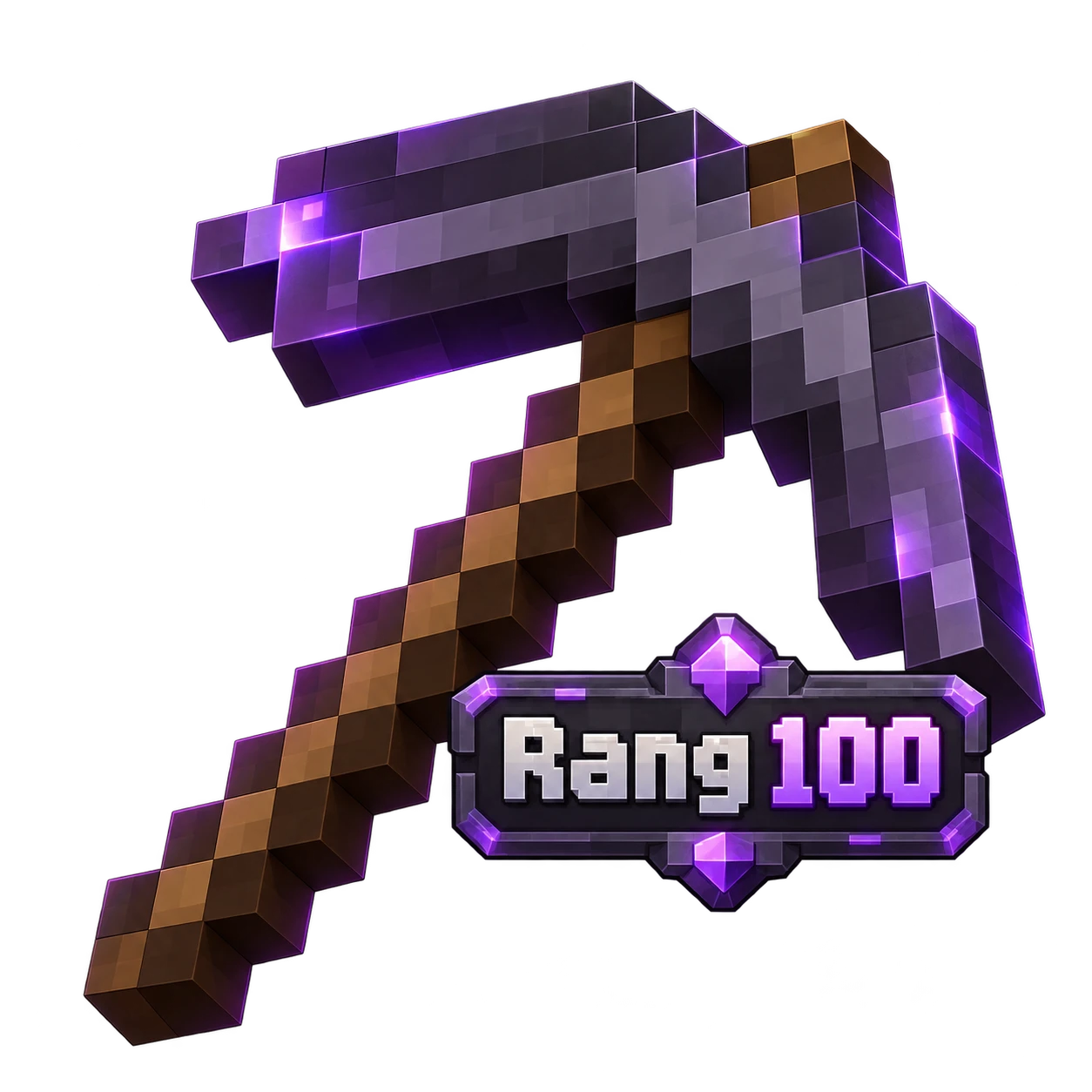 Netherite-Spitzhacke der Legenden, Rang 100